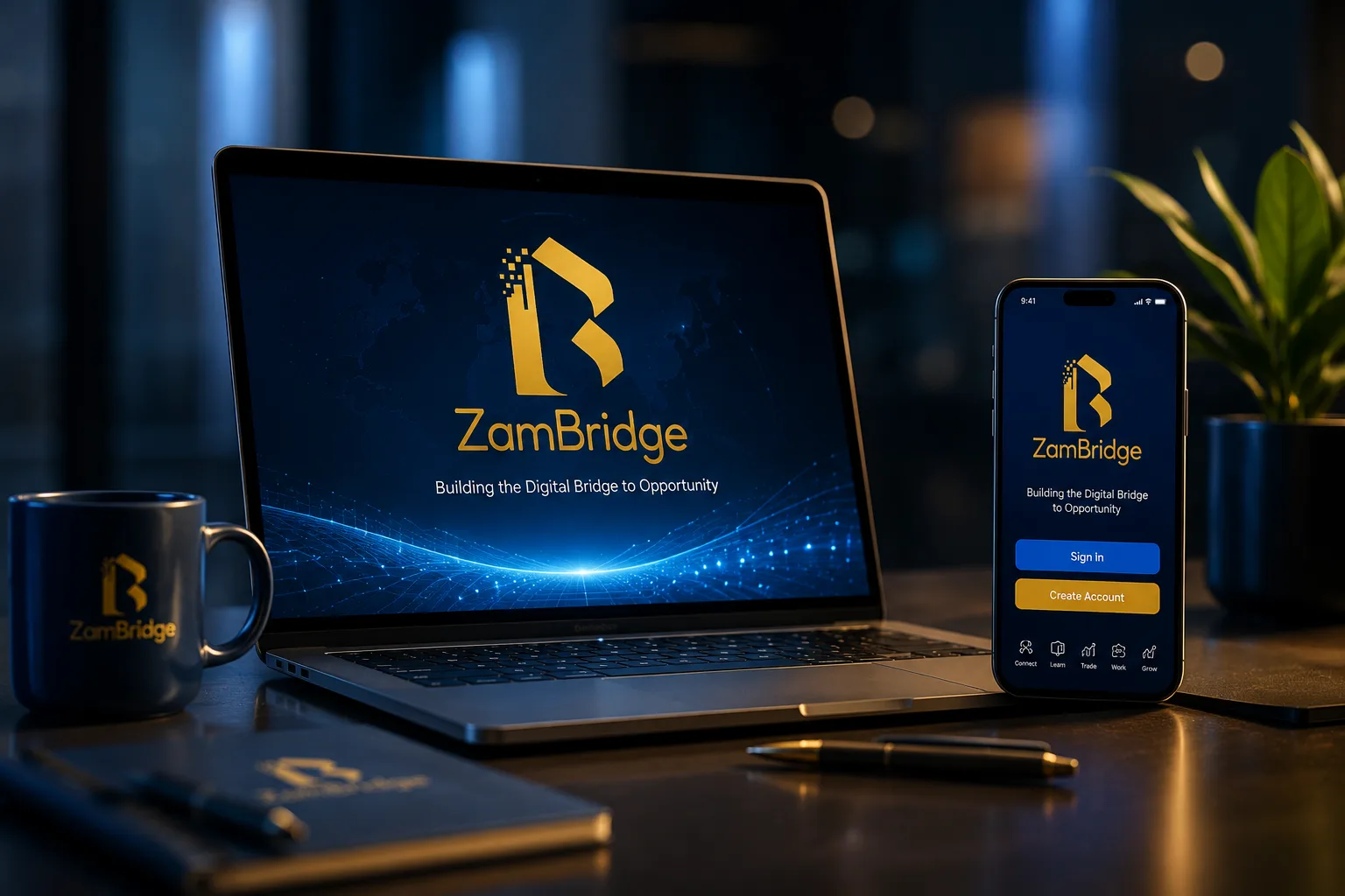 ZamBridge Hero Reference