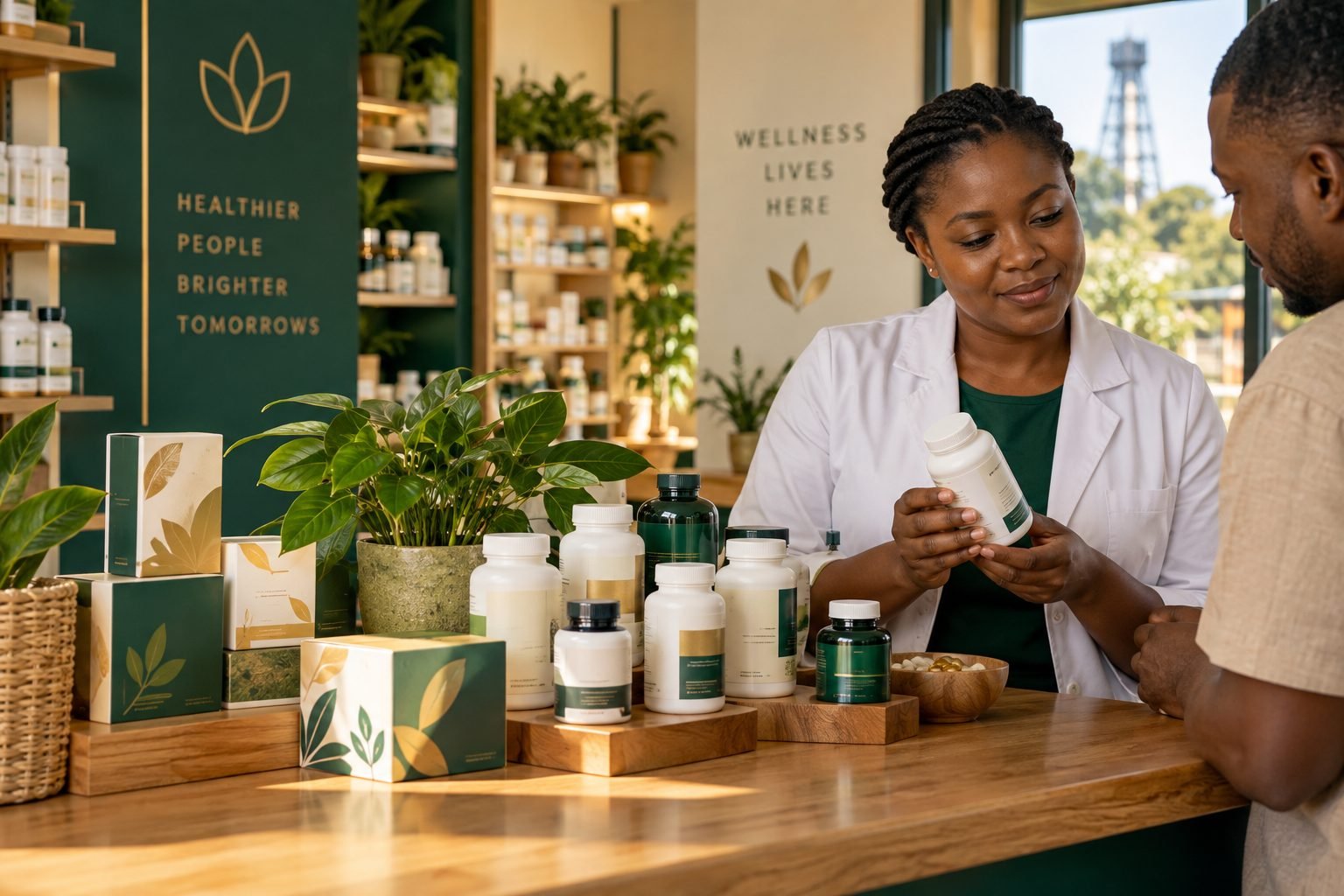 Health and wellness products category at Bio Care Pharmacy